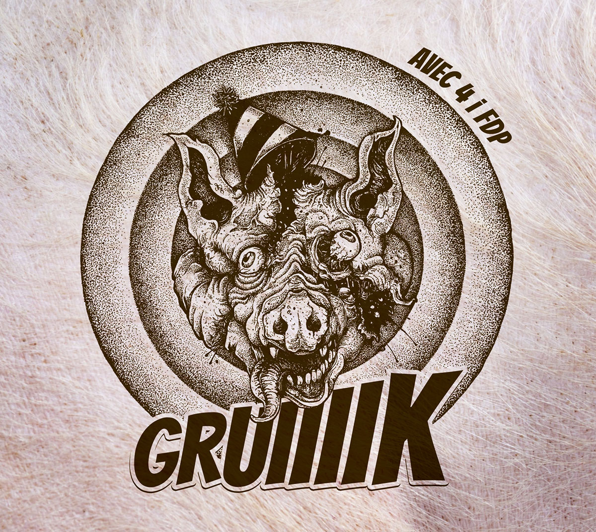 Pochette de l'album Avec 4 i FDP